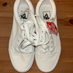 Vans Off-White Lace-Up Sneakers
